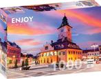 The Counsil Square, Brasov Puzzel (1000 stukjes) | Enjoy, Hobby en Vrije tijd, Denksport en Puzzels, Verzenden, Nieuw
