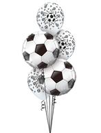 33-delige voetbal set met tafelkleed, bordjes en servetten, Verzenden, Nieuw, Versiering, Verjaardag