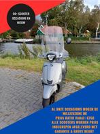 50+ Kymco, Piaggio, Sym scooter Occasions regio Amsterdam., Maximaal 45 km/u, Ophalen of Verzenden, Zo goed als nieuw