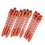 10x Medium Aluminium Dart Shaft Rood 48mm, Verzamelen, Verzenden, Nieuw