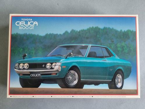 Aoshima 018569 Toyota Celica 1600GT 1:24, Hobby en Vrije tijd, Modelbouw | Auto's en Voertuigen, Verzenden