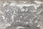 Antonio Tempesta (1555-1630) - Scontro tra fanteria e, Antiek en Kunst