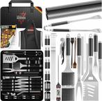 KESSER® RVS Barbecuebestekset - 37-delig - inc. tas - Zwart, Verzenden, Nieuw