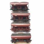 Roco H0 - 4335A - Model treinwagon (4) - Vier zelflossers -, Nieuw