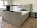 UNIEKE LUXE BOXSPRING TV 160x200 180x200 180x210 180x220, Groen, Ophalen of Verzenden, 180 cm, 200 cm