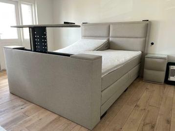 UNIEKE LUXE BOXSPRING TV 160x200 180x200 180x210 180x220 beschikbaar voor biedingen