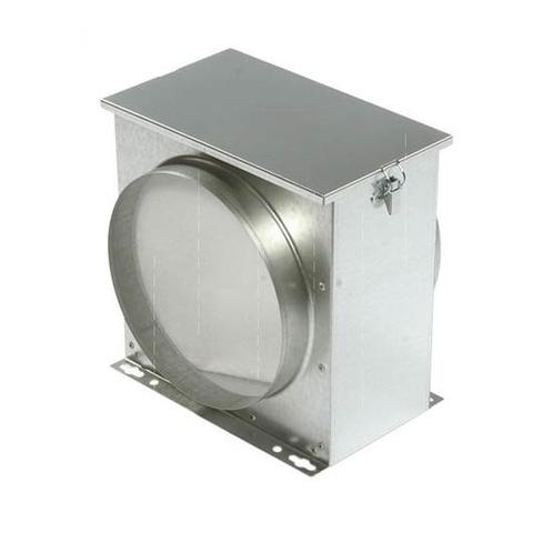 Luchtfilterbox met vliesfilter | Ø 160 mm, Doe-het-zelf en Verbouw, Ventilatie en Afzuiging, Nieuw, Verzenden