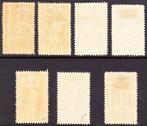 Curaçao 1923 - Complete serie regeringsjubileum Wilhelmina -, Gestempeld