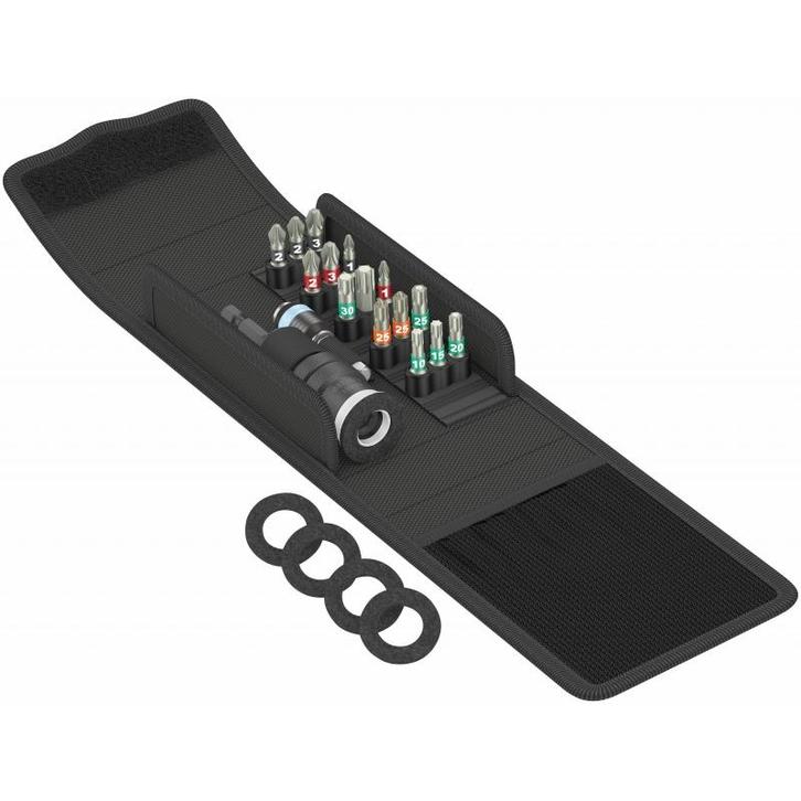 Wera Terrasbouwset T1 Bitset 17-delig, Tuin en Terras, Hand-tuingereedschap, Ophalen of Verzenden