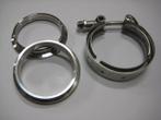 102mm V-band RVS flenzen set