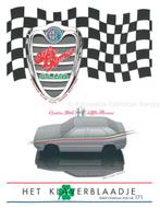 2020 ALFA ROMEO CLUB HET KLAVERBLAADJE 171 NEDERLANDS, Nieuw, Alfa Romeo, Author