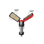 LED werklamp op statief 2x 50W Instelbare Lichtkleur 2x 5..., Ophalen of Verzenden, Nieuw