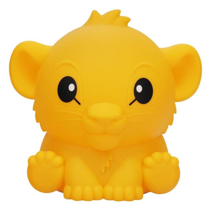 Disney Squishy Glo Silicon Light The Lion King Simba 15 cm, Verzamelen, Film en Tv, Zo goed als nieuw, Verzenden