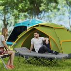 TRUUSK Veldbed Opvouwbaar Campingbed Met Matras Kussen Zijta, Verzenden, Nieuw