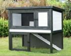 MaxxPet Konijnenhok hout-metaal 115x61x94cm (Dier) beschikbaar voor biedingen