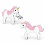 Fako Bijoux® - Kinderoorbellen - Eenhoorn - Unicorn -, Nieuw, Verzenden