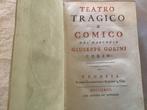 Marchese Giuseppe Gorini - Teatro tragico e comico del, Antiek en Kunst