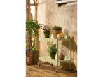 Mica Decorations Steffano Plantentafel op Wielen - L79 x B28, Huis en Inrichting, Woonaccessoires | Overige, Verzenden, Nieuw