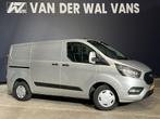 Ford Transit Custom 2.0 TDCI 131pk L1H1 Inrichting Euro6 Air, Auto's, Bestelauto's, Stof, Gebruikt, Overige kleuren, Dealer onderhouden