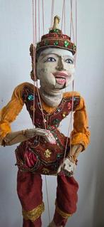 Marionet - Hout, Textiel - 1990-2000, Antiek en Kunst