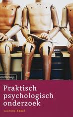Praktisch psychologisch onderzoek 9789047300007 L. Ekkel, Verzenden, Zo goed als nieuw, L. Ekkel