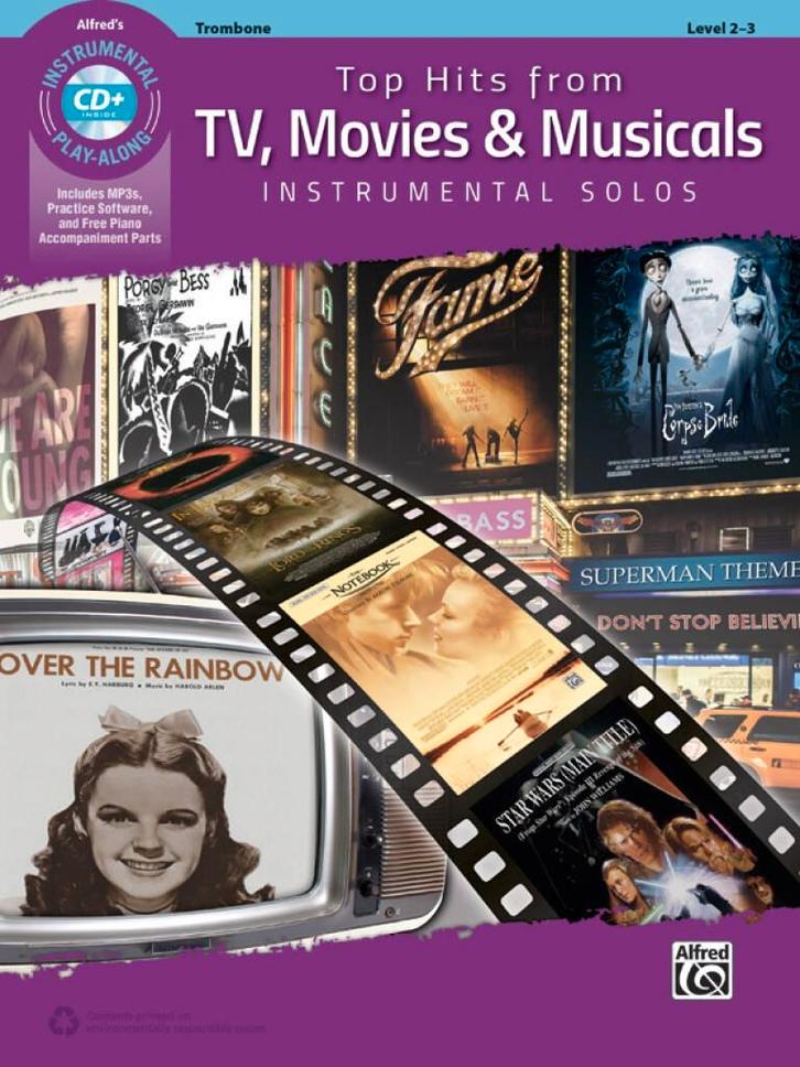 Top Hits from TV, Movies & Musicals - Trombone, Muziek en Instrumenten, Bladmuziek, Trombone, Nieuw, Ophalen of Verzenden