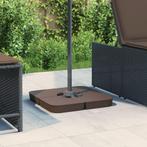 vidaXL 4-delige Set parasolvoeten voor kruisvoet parasol 100, Tuin en Terras, Parasols, Verzenden, Nieuw, Parasolvoet