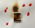 Bernard Aubertin (1934-2015) - Dessin de feu