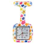 Fako® - Verpleegstershorloge - Siliconen Vierkant -, Sieraden, Tassen en Uiterlijk, Horloges | Dames, Verzenden, Nieuw
