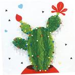 Knutselset - String-Art Cactus met Bloemen - Groen - Hobby D, Hobby en Vrije tijd, Knutselen, Nieuw, Ophalen of Verzenden