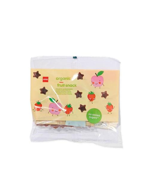 HEMA Biologische aardbeisnoepjes - 8 stuks 2e halve prijs, Diversen, Levensmiddelen, Verzenden