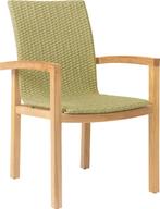 Stern Leah Eetstoel Teak - Bruin, Tuin en Terras, Ophalen of Verzenden, Nieuw