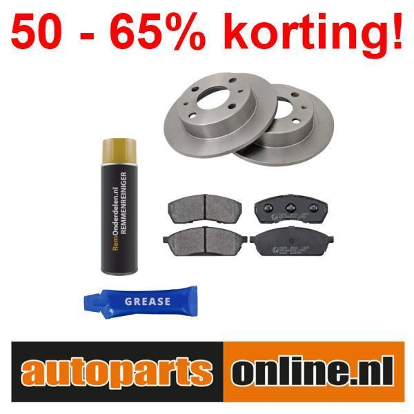 Remschijven + Remblokken Subaru Vivio voorzijde, Auto-onderdelen, Besturing, Nieuw, Subaru, Verzenden