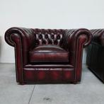 Chesterfield style - Fauteuil (2) - club - Hout, Leder -