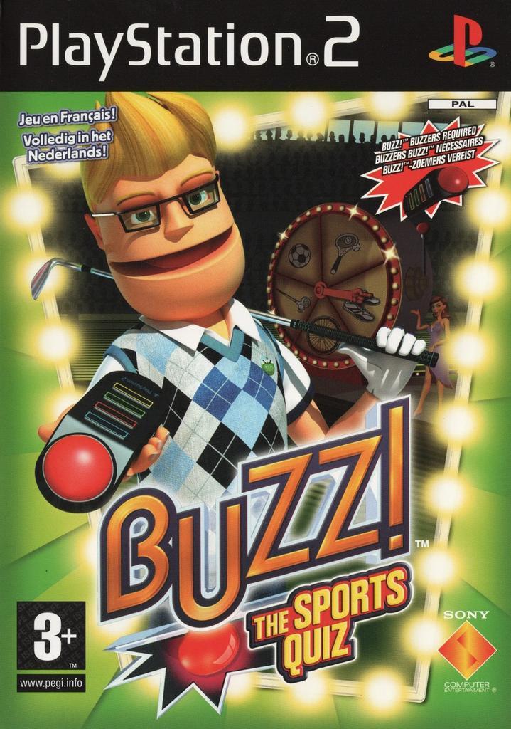 Buzz The Sports Quiz - PlayStation 2, Spelcomputers en Games, Games | Sony PlayStation 2, Ophalen of Verzenden