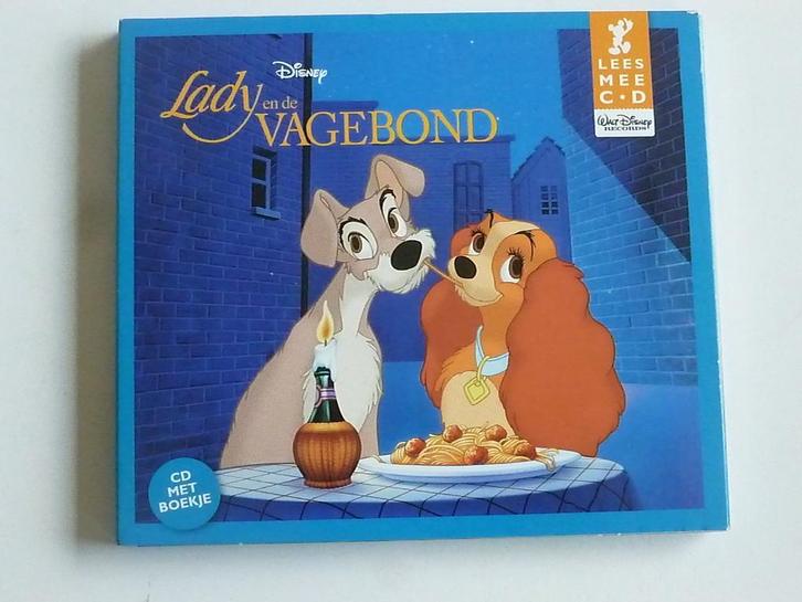 Lady en de Vagebond - Disney / CD met boekje, Cd's en Dvd's, Cd's | Kinderen en Jeugd, Zo goed als nieuw, Verzenden