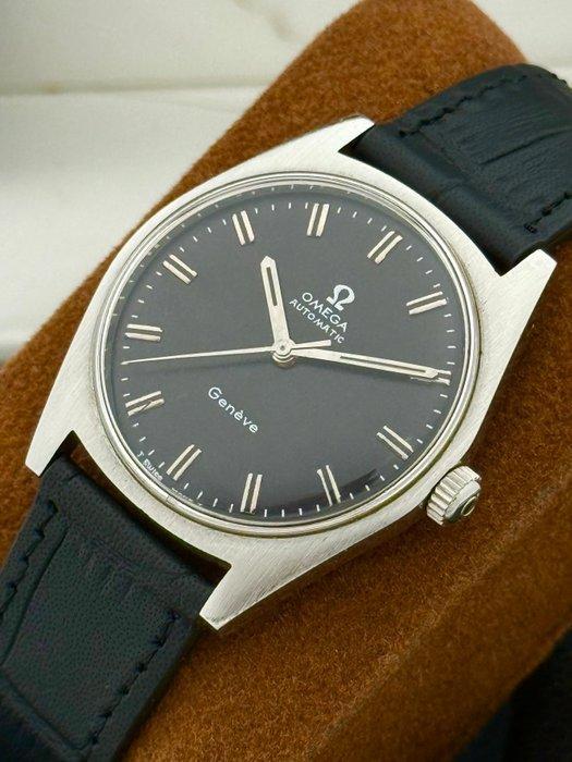 Omega - Automatic Geneve Black Dial Cal.552 - 165.041 -, Sieraden, Tassen en Uiterlijk, Horloges | Heren