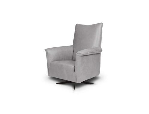 Fauteuil Viola - fauteuils - Grijs, Huis en Inrichting, Stoelen, Grijs, Nieuw, Leer