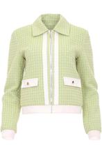 -50% Maicazz  MAICAZZ Jacket eden  maat 36, Kleding | Dames, Verzenden, Nieuw, Groen