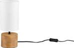 REALITY Woody tafellamp Bruin;Wit, Ophalen of Verzenden, Nieuw