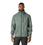 Helly Hansen Crew Hooded Jacket 2.0 | Heren | Grijs Cactus, Ophalen of Verzenden, Nieuw, Helly Hansen