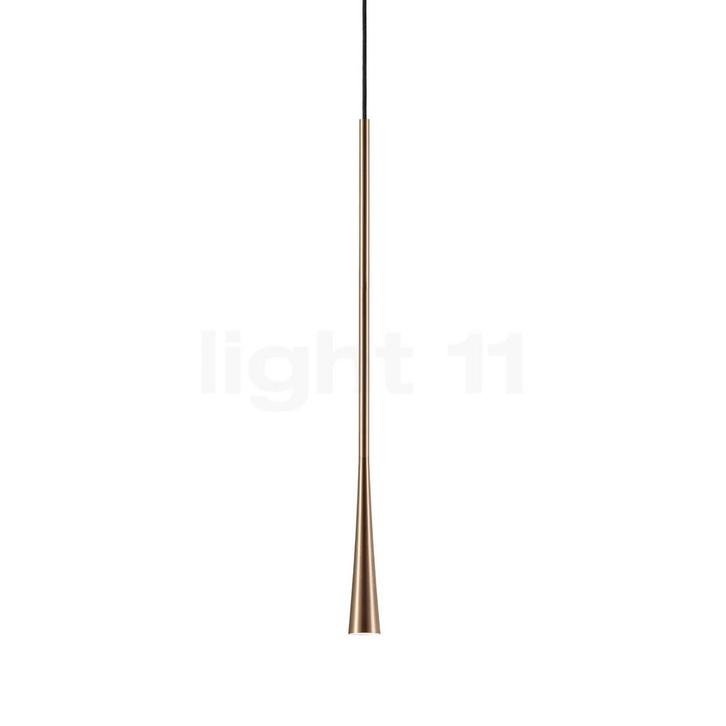 Light Point Drop Hanglamp LED, rose goud - 90 cm, Huis en Inrichting, Lampen | Hanglampen, Nieuw, Verzenden