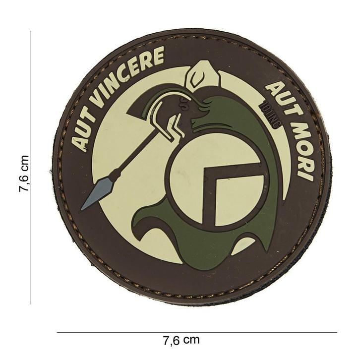 Patch Spartan Aut vincere aut mori zegevieren of sterven..., Verzamelen, Militaria | Algemeen