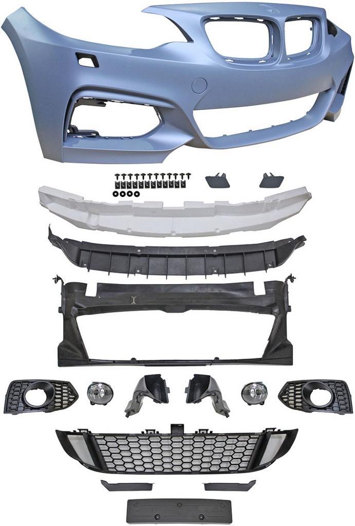 Voorbumper | M235 Style | BMW 2-serie F22 / F23 2013- | ABS, Auto-onderdelen, Carrosserie en Plaatwerk, Nieuw, BMW, Verzenden