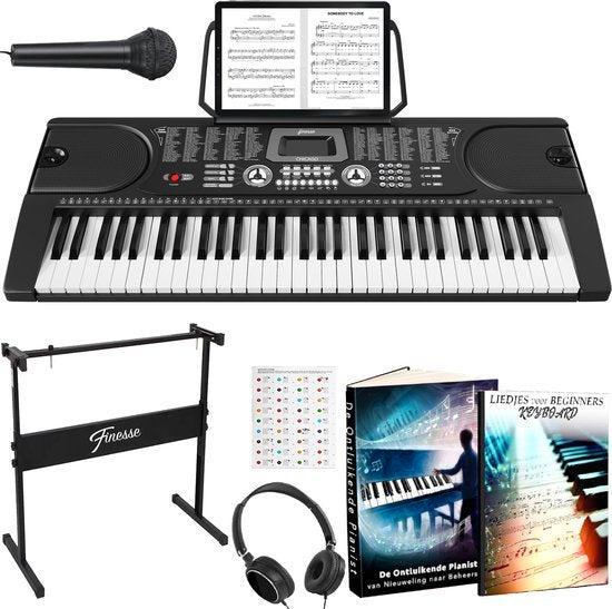 2dekans | Finesse Keyboard Piano - Statief & Accessoires -, Muziek en Instrumenten, Piano's, Zo goed als nieuw, Ophalen of Verzenden