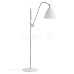 Gubi BL3 Vloerlamp, chroom/wit mat - ø¸21 cm (Binnenlampen, Huis en Inrichting, Lampen | Vloerlampen, Verzenden, Nieuw
