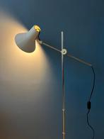 Vintage White Mid Century Adjustable Floor Lamp, Huis en Inrichting, Lampen | Vloerlampen, Ophalen of Verzenden, Nieuw