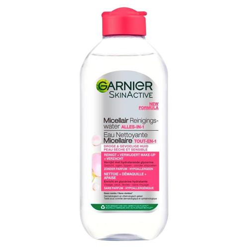 Garnier SkinActive Micellair Reinigingswater voor de Droge, Sieraden, Tassen en Uiterlijk, Uiterlijk | Gezichtsverzorging, Nieuw