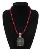 Rubis-Medaillon Talisman Saint Georges: Bescherming &