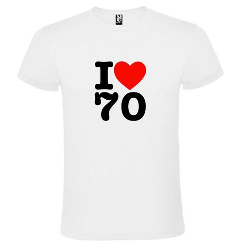  I love the 70, Kleding | Heren, T-shirts, Overige kleuren, Nieuw, Overige maten, Verzenden